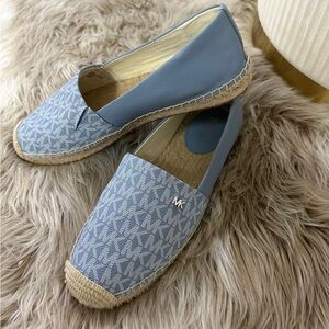 Michael Kors Light Blue Espadrilles